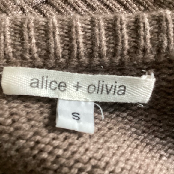 Alice + Olivia wool Cashmere Sweater Dress S - Picture 4 of 9